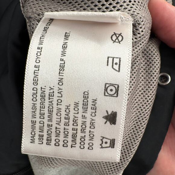 Sport Tek In-N-Out Burger Full Zip Windbreaker Jacket Adult Large Black - Picture 9 of 13